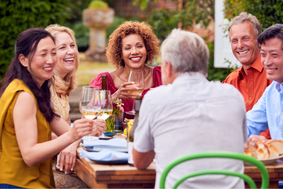 Gathering with Wine
